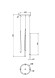 Подвесной светильник Maytoni cascade MOD132PL-L30BSK