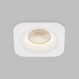 Точечный встраиваемый светильник Elektrostandard Tetro 15276/LED 10W 3000K белый