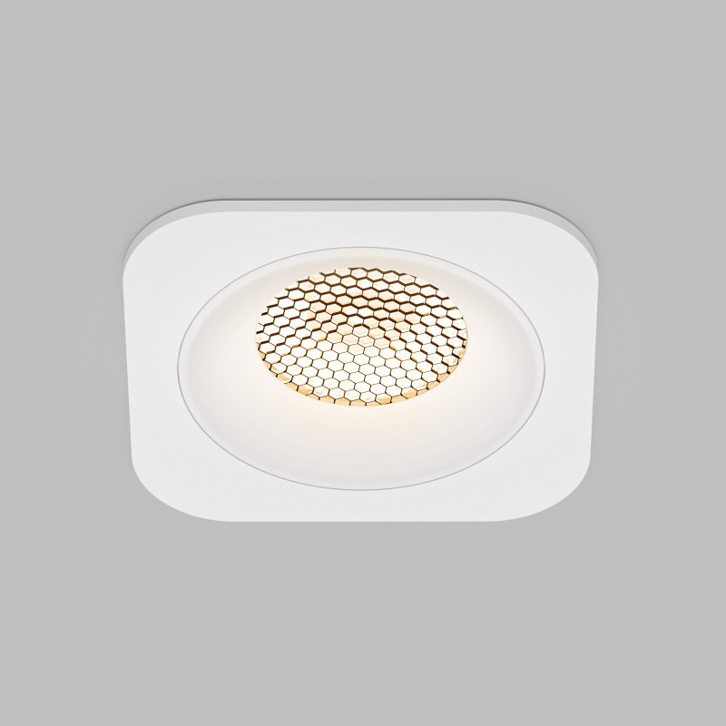 Точечный встраиваемый светильник Elektrostandard Tetro 15276/LED 10W 3000K белый