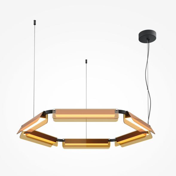 Подвесная люстра Maytoni FLAT MOD296PL-L60BC3K