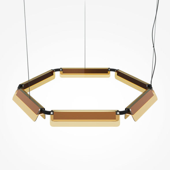 Подвесная люстра Maytoni FLAT MOD296PL-L60BC3K