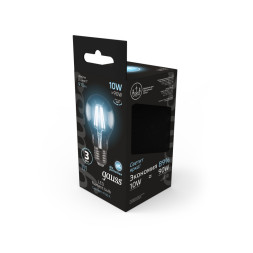 Светодиодная лампа Gauss Filament 102802210 10W 220V 970lm E27 белый (дневной)