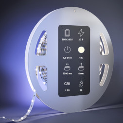 Лента Maytoni Technical Led Strip 201003 24W 12V 500lm белый (дневной) IP20