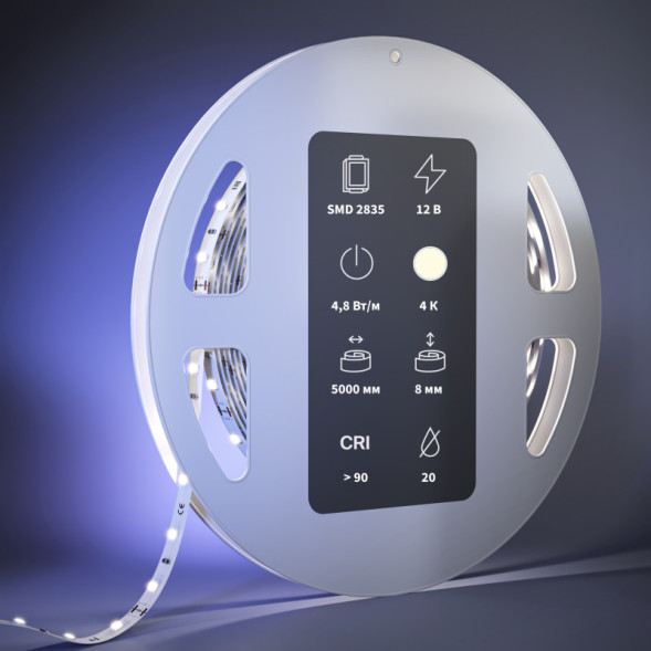 Лента Maytoni Technical Led Strip 201003 24W 12V 500lm белый (дневной) IP20