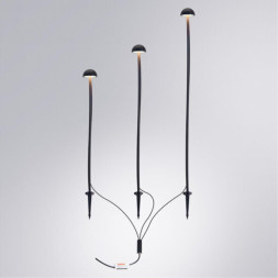 Грунтовый светильник A1081PA-3BK ARTE Lamp motus