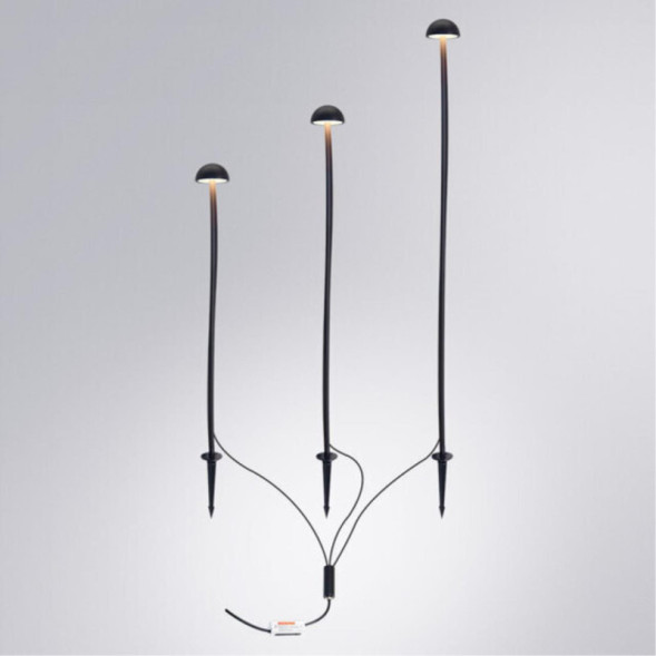 Грунтовый светильник A1081PA-3BK ARTE Lamp motus