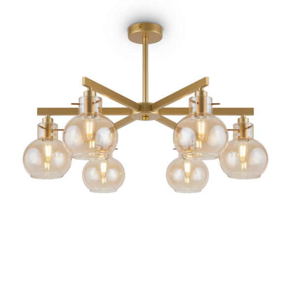 Люстра на штанге Freya CIRCLE FR5183PL-06G