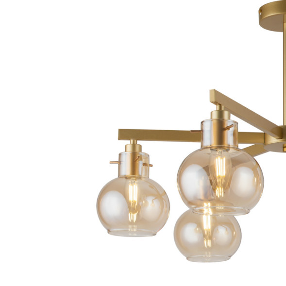 Люстра на штанге Freya CIRCLE FR5183PL-06G