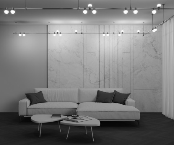 Магнитный трековый светильник Maytoni Technical luna TR149-1-5W3K-BS