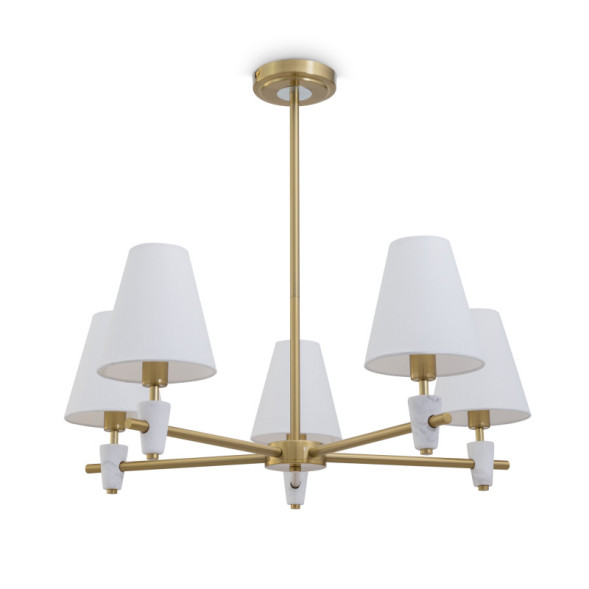 Люстра на штанге Freya Pietra FR5371CL-05BS