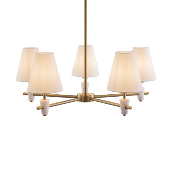 Люстра на штанге Freya Pietra FR5371CL-05BS