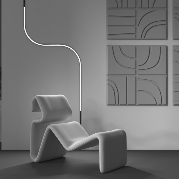 Магнитный трековый светильник Maytoni Technical Flex TR180-1-24WTW-B