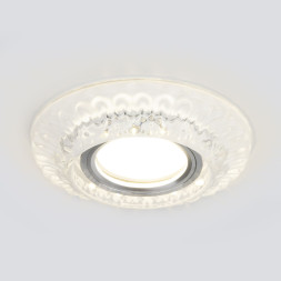 Встраиваемый точечный светильник Elektrostandard 7247 MR16 СL прозрачный