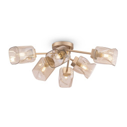 Потолочная люстра Freya FR5095CL-06G Isabella