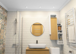 Точечный влагозащищенный светильник Denkirs FACET DK3016-WH