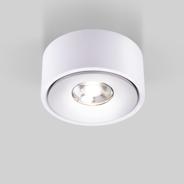 Накладной точечный светильник Elektrostandard Glide 8W белый (25100/LED)