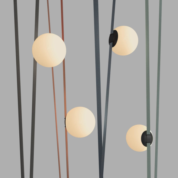 Светодиодный трековый светильник Denkirs BELTY ORB DK5553-BK