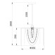 Подвесная люстра Escada LODORE 10173/1S