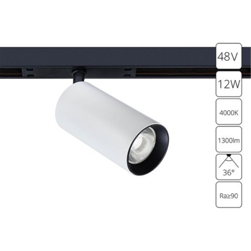 Магнитный трековый светильник ARTE Lamp OPTIMA A7261PL-1WH