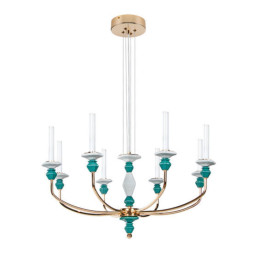 Подвесная люстра Divinare 4947/01 SP-8 CAPELLO