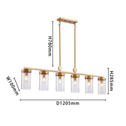 Люстра на штанге Favourite Radiales 3099-6U