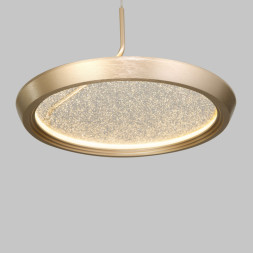 Подвесной светильник Eurosvet 90034/1 золото Crespella