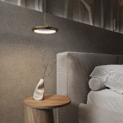 Подвесной светильник Eurosvet 90034/1 золото Crespella