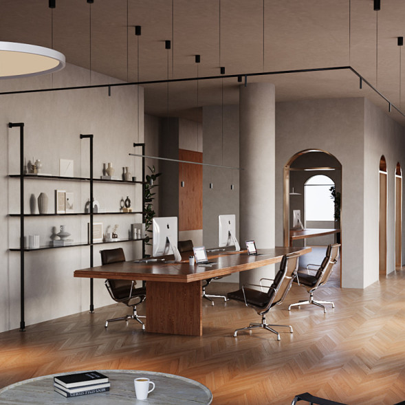 Светодиодный трековый светильник Maytoni Technical C103CL-5W3-6K-B FOCUS LED