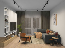 Накладной шинопровод Denkirs DK Track Black TR1001-BK/1