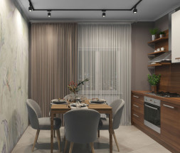 Накладной шинопровод Denkirs DK Track Black TR1001-BK/1