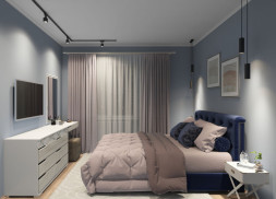 Накладной шинопровод Denkirs DK Track Black TR1001-BK/1