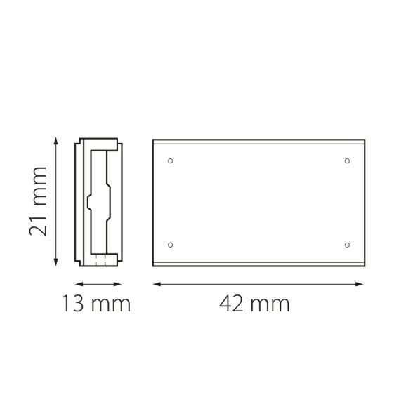 Коннектор для шинопровода Lightstar 507107 DUE