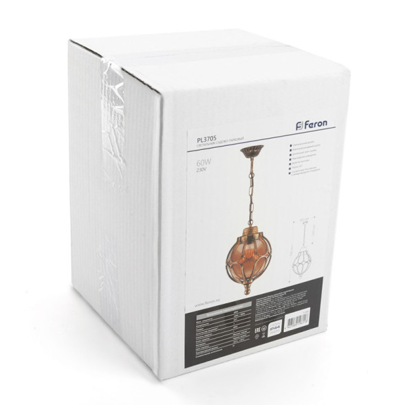 Подвесной уличный светильник Feron PL3803 11369