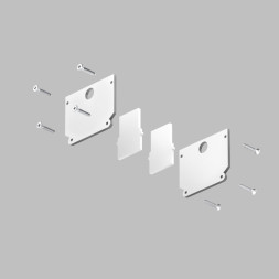 Заглушка для шинопровода Denkirs TR2025-WH SMART ONE