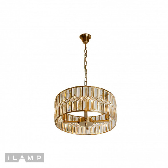 Подвесная люстра iLamp FORM 6122-420 BR