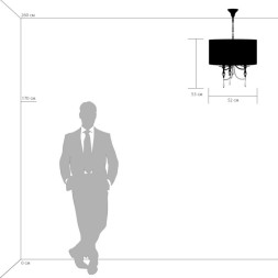 Подвесная люстра Lightstar Paralume 725033