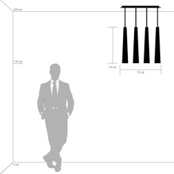 Подвесная люстра Lightstar PUNTO 807064