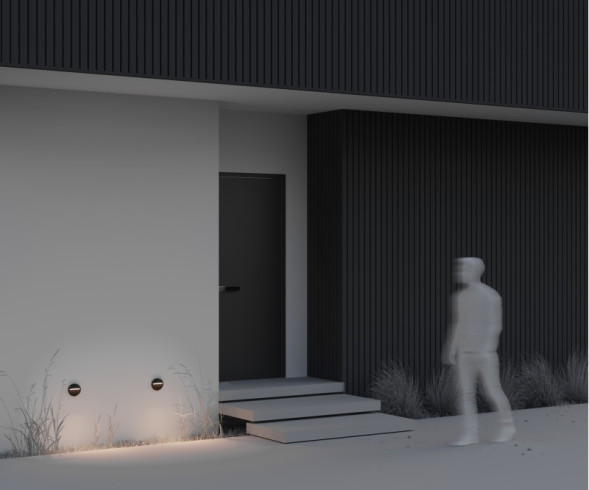 Светильник для стен и ступеней Maytoni Mane O046SL-L3B3K