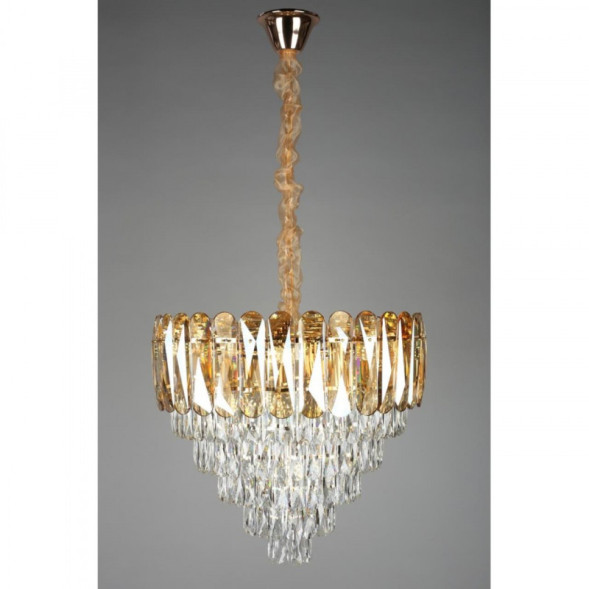 Каскадная люстра Omnilux Bruzolo OML-88703-10