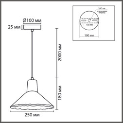 Подвесной светильник LUMION EOLIANA 8352/1A