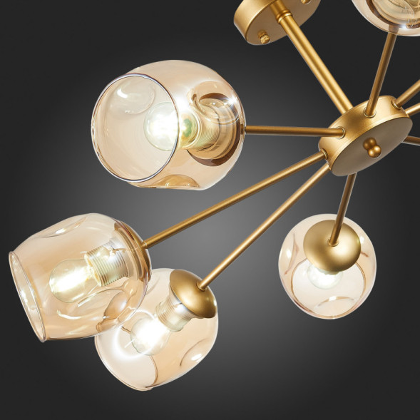 Люстра на штанге Evoluce PALLO SLE155412-08