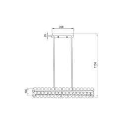 Люстра на штанге Vele Luce Baldassare VL4143L26