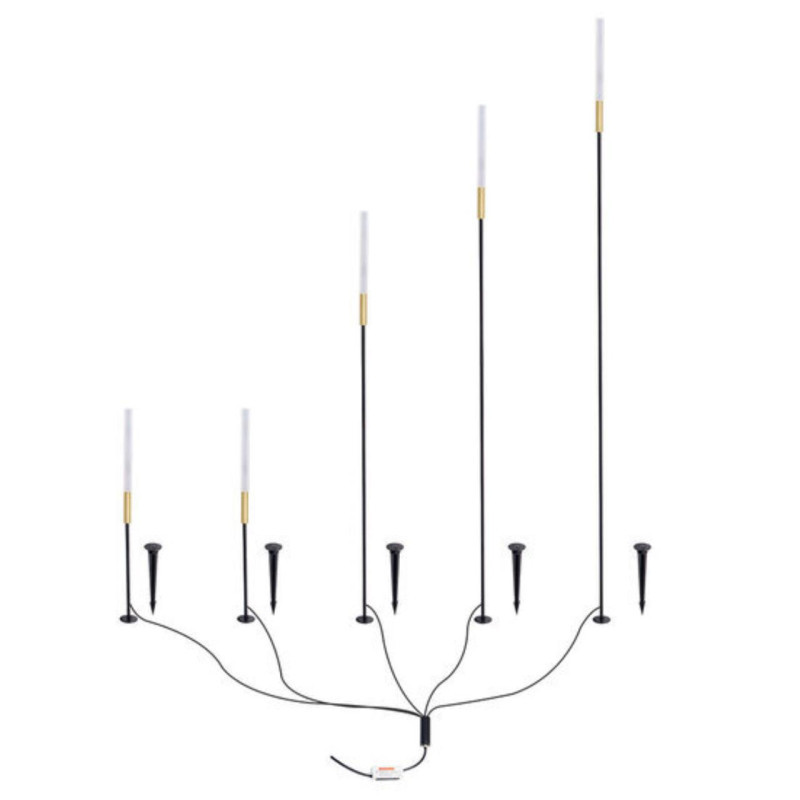 Грунтовый светильник A1083PA-5BK ARTE Lamp Muster