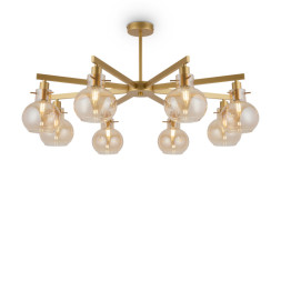 Люстра на штанге Freya CIRCLE FR5183PL-08G