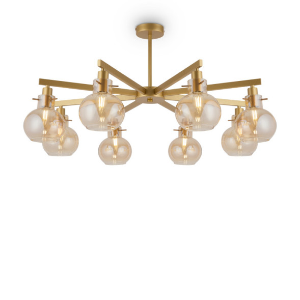 Люстра на штанге Freya CIRCLE FR5183PL-08G