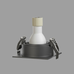 Встраиваемый точечный светильник Elektrostandard 25015/01 GU10 графит