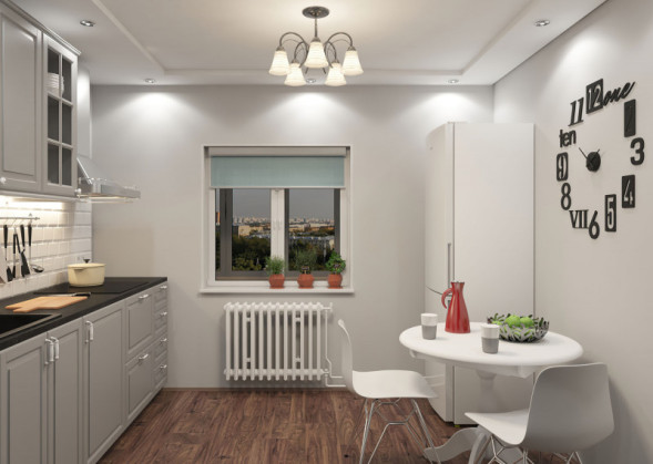 Люстра на штанге Eurosvet DANA 30173/5 сатин-никель