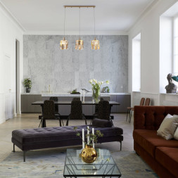 Подвесной светильник Eurosvet Scoppio 50101/3 перламутровое золото