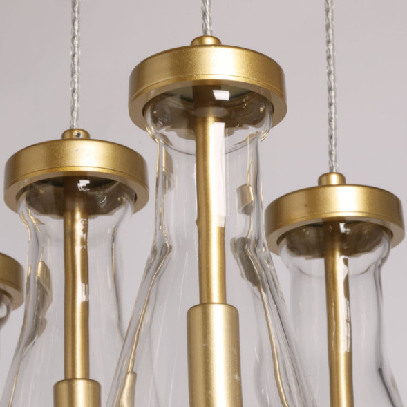 Подвесная люстра DeMarkt Крайс 657013909