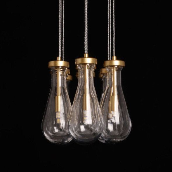 Подвесная люстра DeMarkt Крайс 657013909